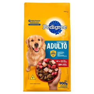 Ração para Cães Pedigree Adultos Sabor Carne, Frango e Cereais 900g - Outros Pets - Magazine OfertaespertaLogo LuLogo Magalu