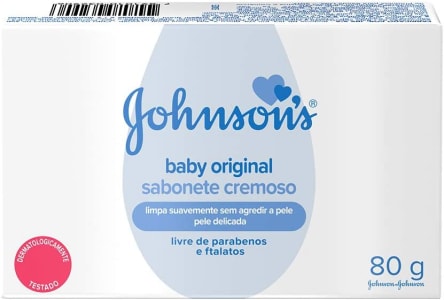 Sabonete Infantil Barra Regular Johnson's 80g