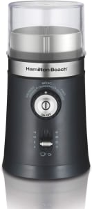 Hamilton Beach - Moedor de Café Ajustável, 127V (Preto)