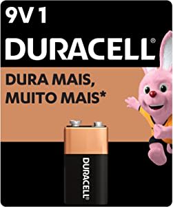 Bateria 9V DURACELL com 1 unidade