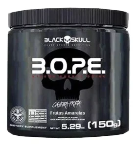 Suplemento Em Pó Black Skull Caveira Preta Series B.O.P.E Aminoácido 150g