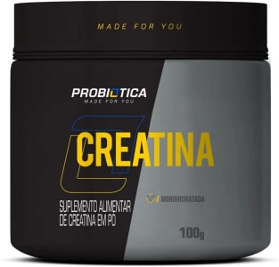 Creatina Monohidratada Pura - 100g, Probiótica