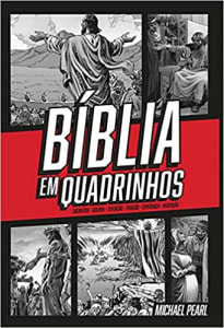 Bíblia em Quadrinhos - capa dura - Vermelha: A Palavra de Deus com aventura, ação e emoção