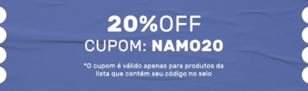 Diversos Produtos com 20% de Desconto na Centauro!