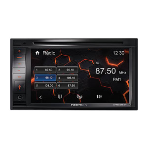 Central Multimídia Pósitron SP8530BT Tela LCD 6,2 Pol. USB, Bluetooth