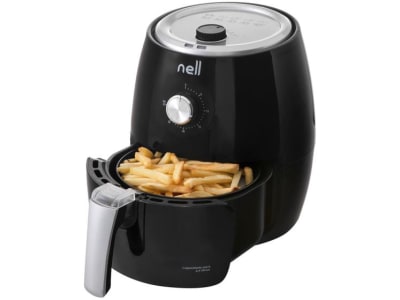 Fritadeira Elétrica sem Óleo/Air Fryer Nell Smart - Preta 2,4L com Timer - Fritadeira Elétrica e Acessórios - Magazine {{route.pmdStoreName}}