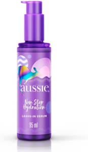 Aussie Leave-In Serum Non Stop Hydration Hydro-Mania Preenchedor De Pontinhas 95 Ml