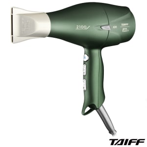 Secador de Cabelo Taiff ECO (220V) 2 Velocidades 1300W Verde Metálico - SECECO