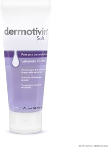 Soft Sabonete Liquido Dermotivin - 70ml