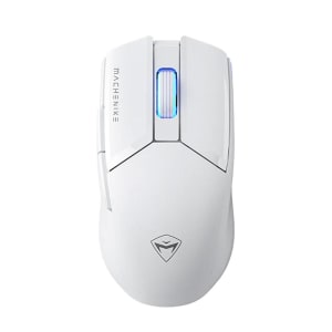 Mouse Gamer Machenike M7 Pro, Com Fio, 12800 DPI, 6 Botões, Branco - MAC-M7PW-WW