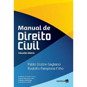 Livro - Manual de Direito Civil: Volume Único