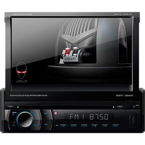 DVD Player Automotivo Napoli DVD-7998 Tela 7" USB Entrada Auxiliar e SD