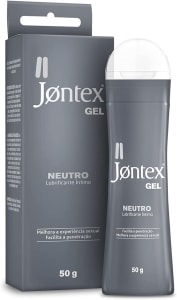  Gel Lubrificante Íntimo Jontex Neutro - Sem Sabor - 50g 