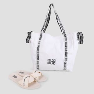 Kit de Bolsa Shopper + Rasteira Colcci 158.01.01525 - Magazine Ofertaesperta