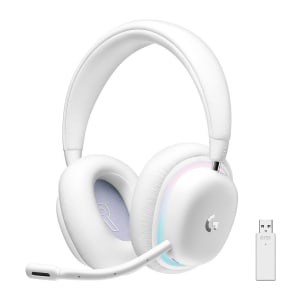 Headset Gamer Sem Fio Logitech G735, Coleção Aurora, RGB, Drivers 40mm, Bluetooth, USB, PC e Mac, Branco - 981-001082