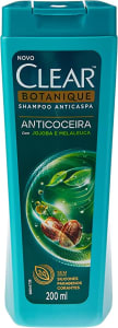 Shampoo Anti Caspa Clear Anti Coceira Jojoba e Melaleuca 200ml