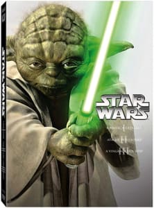 Box DVD Star Wars - A Nova Trilogia Episódios 1 a 3