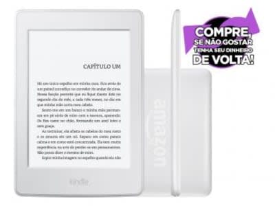 Kindle Paperwhite Amazon Tela 6” 4GB Wi-Fi - Luz Embutida Branco - Magazine Ofertaesperta