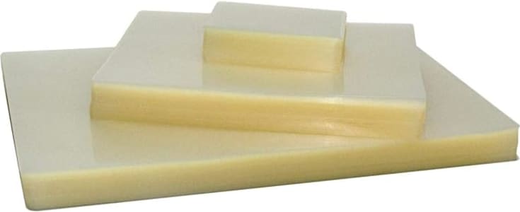Plástico para Plastificação Pouch Film, Mares 6887, Multicor, Pacote de 100