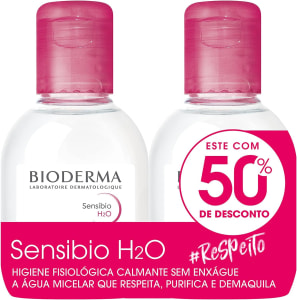 Kit Sensibio H2O 100Ml + Sensibio H2O 100Ml 50% Bioderma