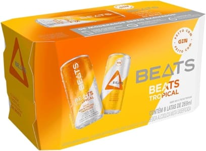 8un Bebida Mista Skol Beats Tropical 269ml