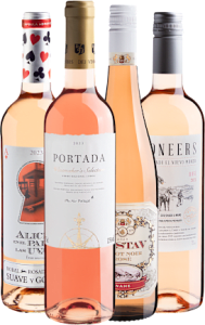 Kit 4 Rosés Best Sellers por R$39,90 cada garrafa