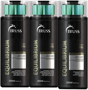 Truss Equilibrium 2 Shampoos 300ml + 1 Condicionador 300ml