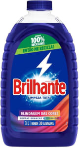 Brilhante Limpeza Total - Lava Roupas Líquido 3L