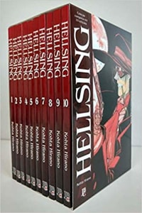 Caixa Mangá Hellsing 1 a 10