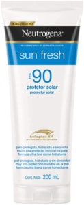 Protetor Solar Corporal Neutrogena Sun Fresh Fps 90 200ml