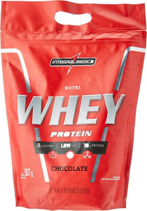 Nutri Whey Protein Pouch Integralmedica Chocolate - 907g