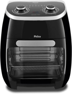 Fritadeira Philco Air Fryer 2 Em 1 Oven 11L PFR2000P 127V