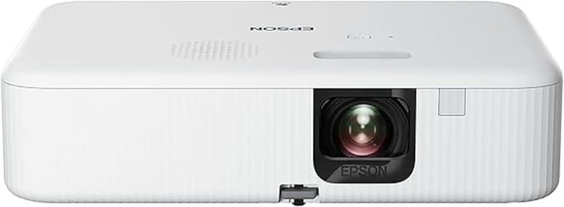 Projetor Smart Epson EpiqVision FH02, FULL HD, 3000 Lumens Streaming, Modelo: V11HA85020, Cor: Branco