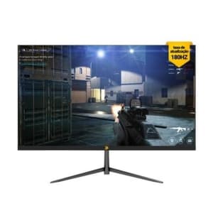 Monitor Gamer Curvo KBM! GAMING MG210 23.6" 180Hz Full HD 1ms DisplayPort e HDMI Adaptive Sync Ajuste de Ângulo - KGMG21023PT