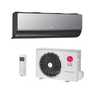 Ar Condicionado Split HW Inverter LG Dual Artcool Uv Nano R-32 +AI 12000 BTUs Quente/Frio, 220V