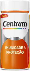 Centrum Suplemento Vitamínico Imunidade e Proteção com Vitamina C, Vitamina D, Vitamina A e Zinco, Ideal para Imunidade e Manutenção da Pele, 60 Cápsulas