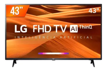 Smart TV LG LED PRO 43'' Full HD 3 HDMI 2 USB Wi-fi - 43LM631