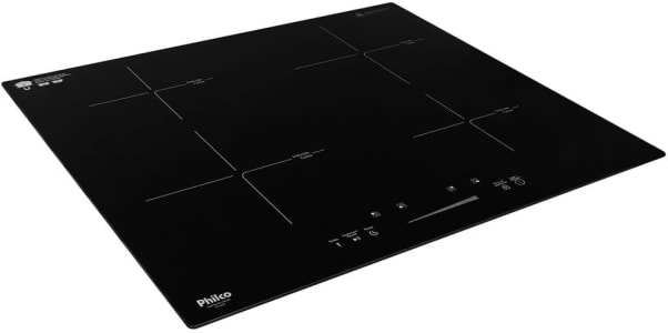 Cooktop de Indução Philco 4 Queimadores PCT40P, 7000W, 220V (Preto)