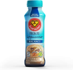 6 Unidades — Cappuccino Pronto Balance 3 Corações 260ML