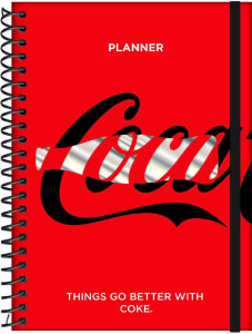 Agenda Planner Espiral Coca Cola Things Go Better