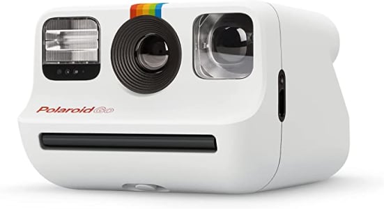 Câmera compacta Polaroid GO com impressão instantânea
