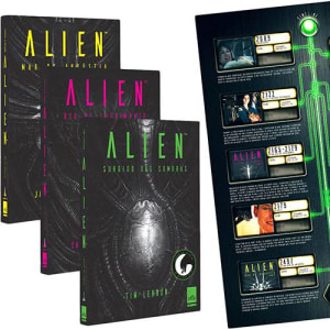 Livro - Trilogia Alien + Pôster