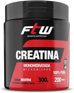 Creatina Monohidratada Ftw Micronizada - 300g