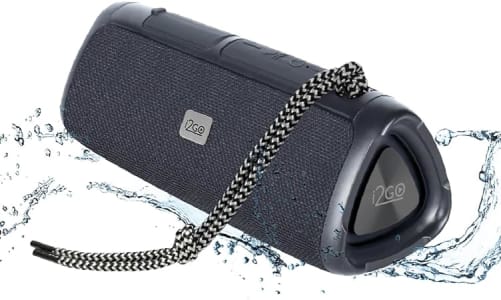 Caixa De Som Bluetooth 3 Angle Sound i2GO 12W RMS - Resistente à Água, Preto