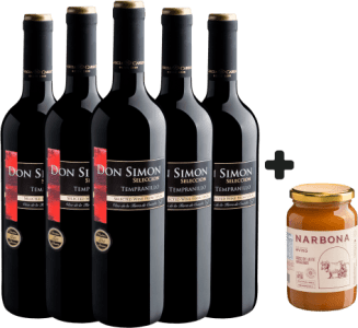 Kit 5 Don Simon Seleccion Tempranillo + Doce de Leite Narbona Grátis