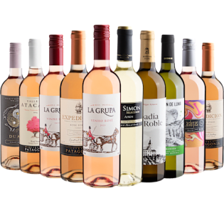 Kit 10 Vinhos por R$24,90 cada garrafa | Brancos e Rosés