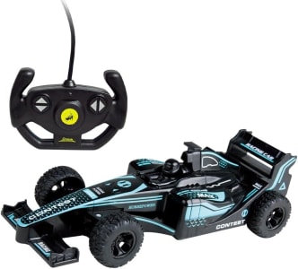 Carrinho com Controle Remoto sem Fio Racing Recarregável 4 Funções, DM Toys