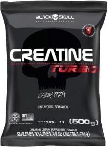 Black Skull Creatina Turbo 500g Refil