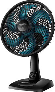 Ventilador de Mesa Mondial 110V, 30cm, 6 pás, Super Power - VSP-30-AP