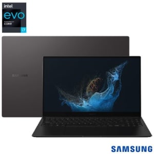 Notebook Samsung Galaxy Book2 Pro Intel i7-1260P 16GB 1TB SSD 15.6" FHD AMOLED Intel Arc A350M - NP950XEEXA1